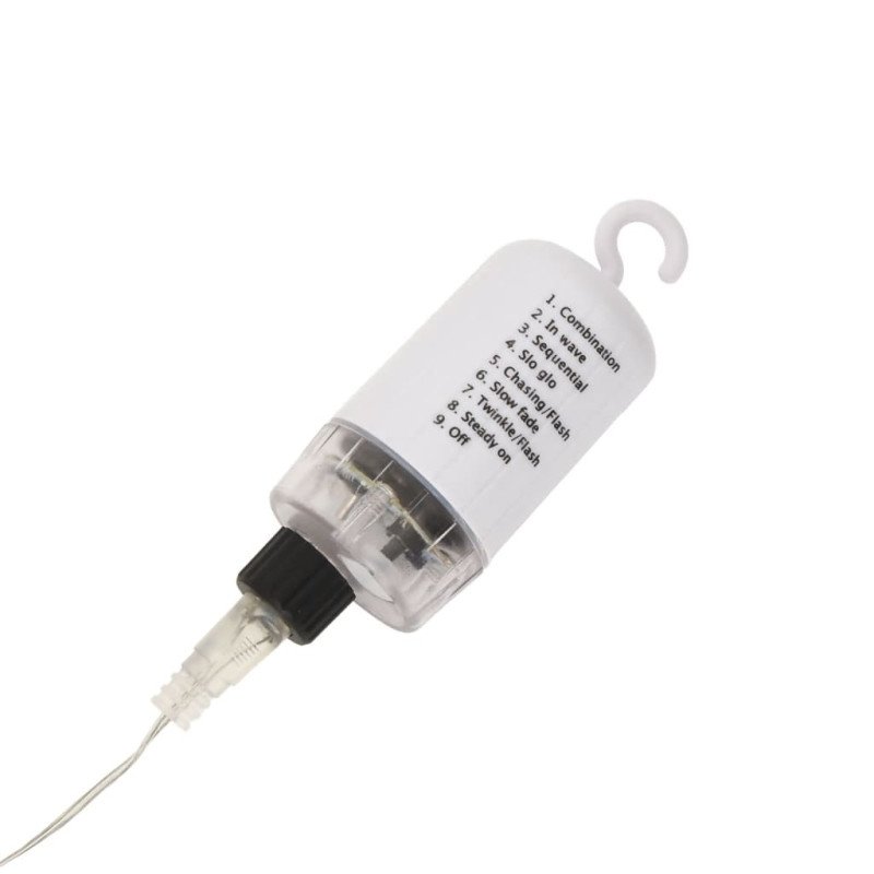 vidaXL Vianočná svietiaca hviezda 140 LED 4 ks modré 17 cm