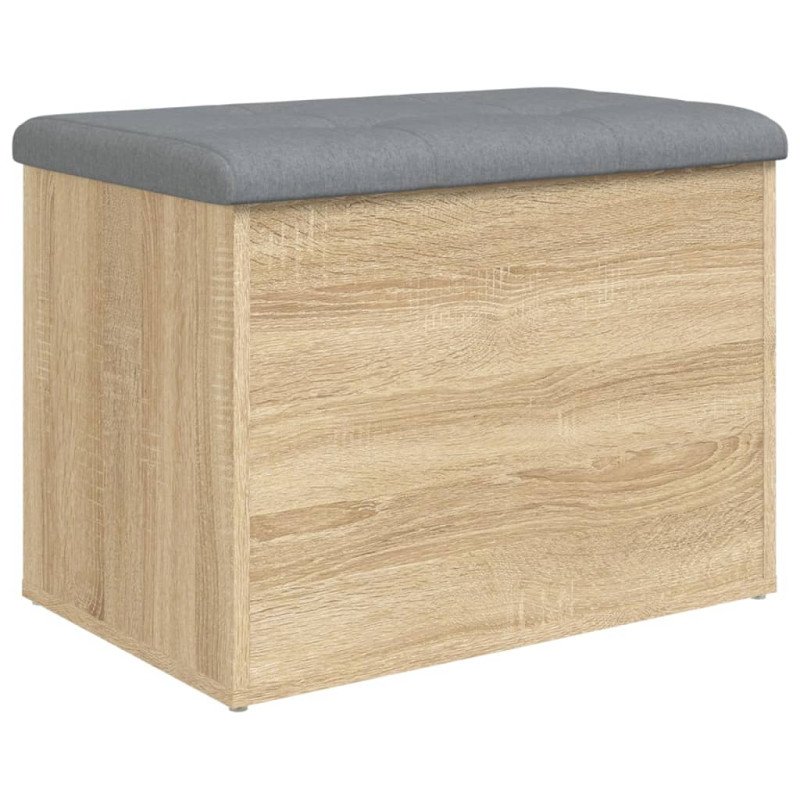 vidaXL Úložná lavička dub sonoma 62x42x45 cm kompozitné drevo