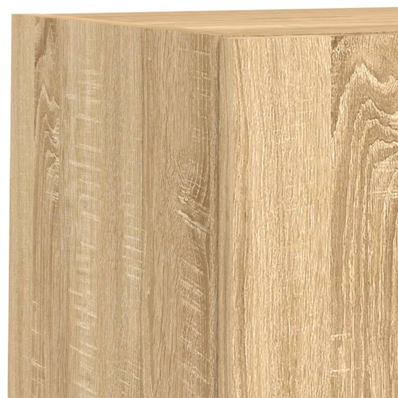 vidaXL TV skrinky s LED svetlami 2 ks dub sonoma 30,5x30x60 cm