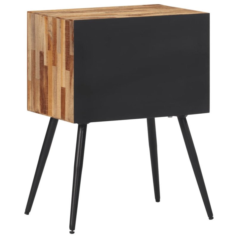 vidaXL Nočný stolík 47x31,5x60 cm masívne tíkové drevo