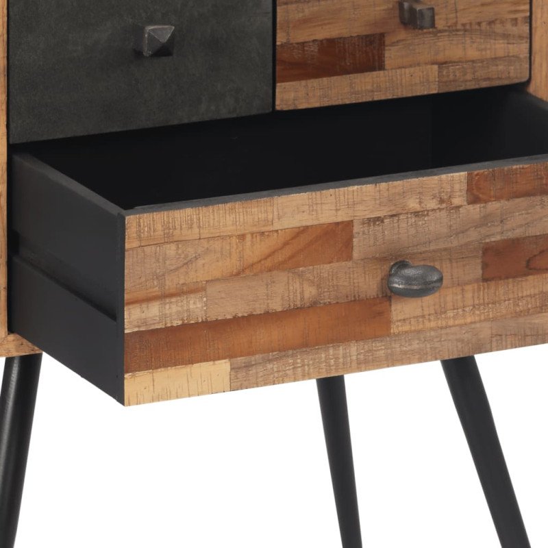 vidaXL Nočný stolík 47x31,5x60 cm masívne tíkové drevo