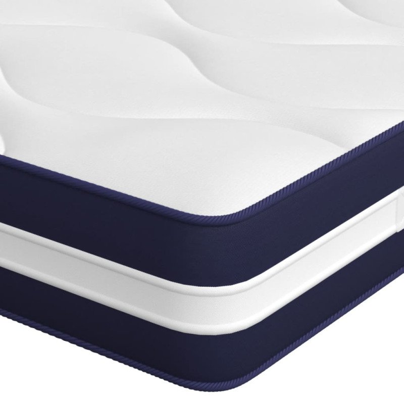 vidaXL Taštičkový pružinový matrac stredne tvrdý 160x200 cm Super King