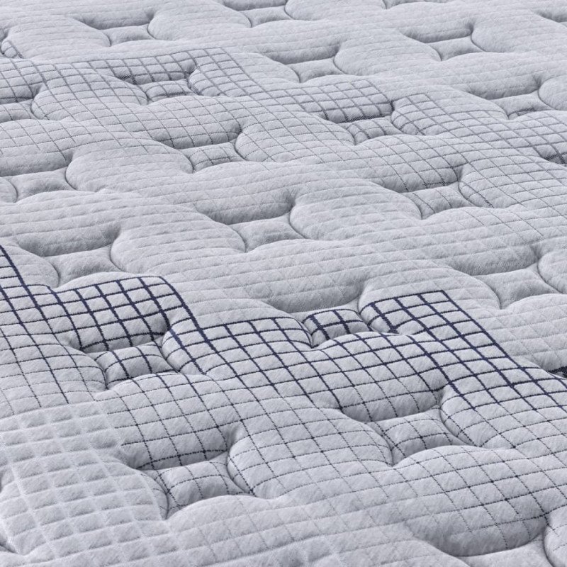 vidaXL Taštičkový pružinový matrac stredný plus 90x200 cm
