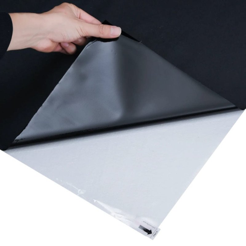 vidaXL Okenná fólia statická matná čierna 90x2000 cm PVC