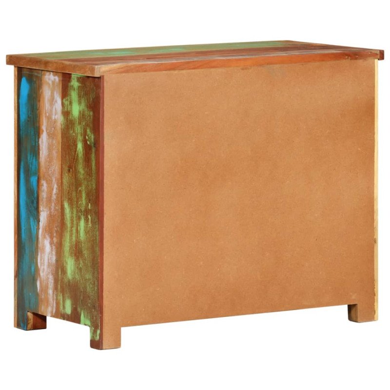 vidaXL Komoda 68x35x55 cm masívne recyklované drevo 