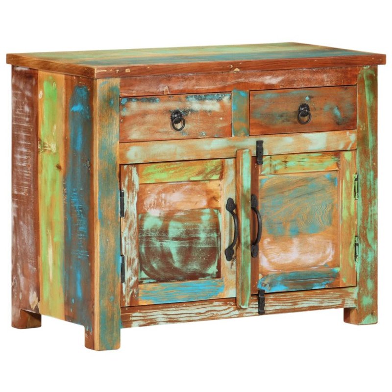 vidaXL Komoda 68x35x55 cm masívne recyklované drevo 