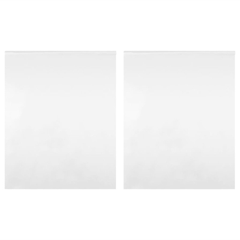 vidaXL Zrkadlové fólie 2 ks samolepiace 90x150 cm PET