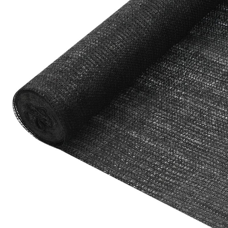 vidaXL Tieniaca sieť čierna 1,8x25 m HDPE 75 g/m² 