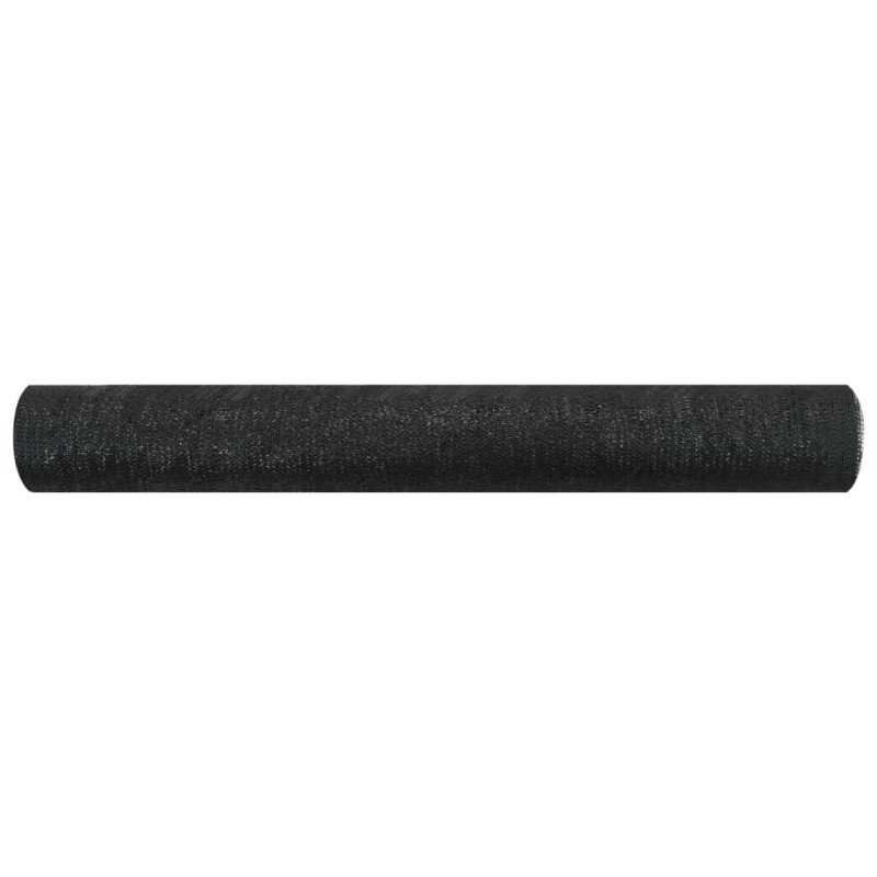 vidaXL Tieniaca sieť čierna 1,8x25 m HDPE 75 g/m² 