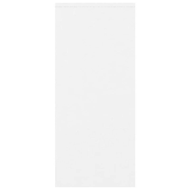 vidaXL Komoda biela 102x33x75 cm drevotrieska