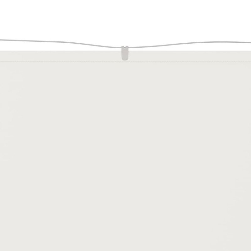 vidaXL Vertikálna markíza biela 100x270 cm oxfordská látka