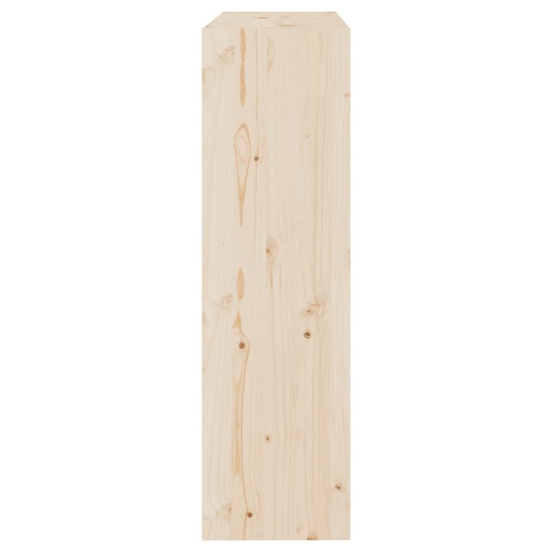 vidaXL Knižnica/deliaca stena 80x30x103,5 cm masívna borovica