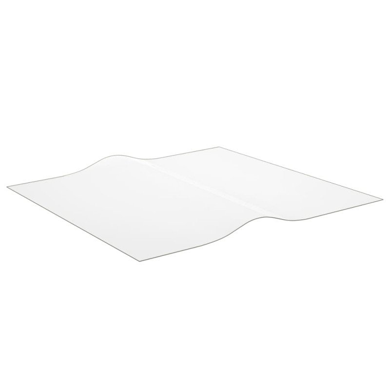 vidaXL Chránič na stôl priehľadný 80x80 cm 1,6 mm PVC
