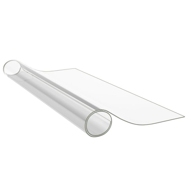 vidaXL Chránič na stôl priehľadný 80x80 cm 1,6 mm PVC
