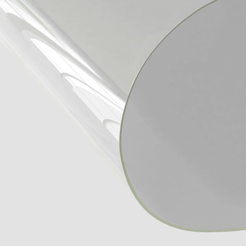 vidaXL Chránič na stôl priehľadný 80x80 cm 1,6 mm PVC