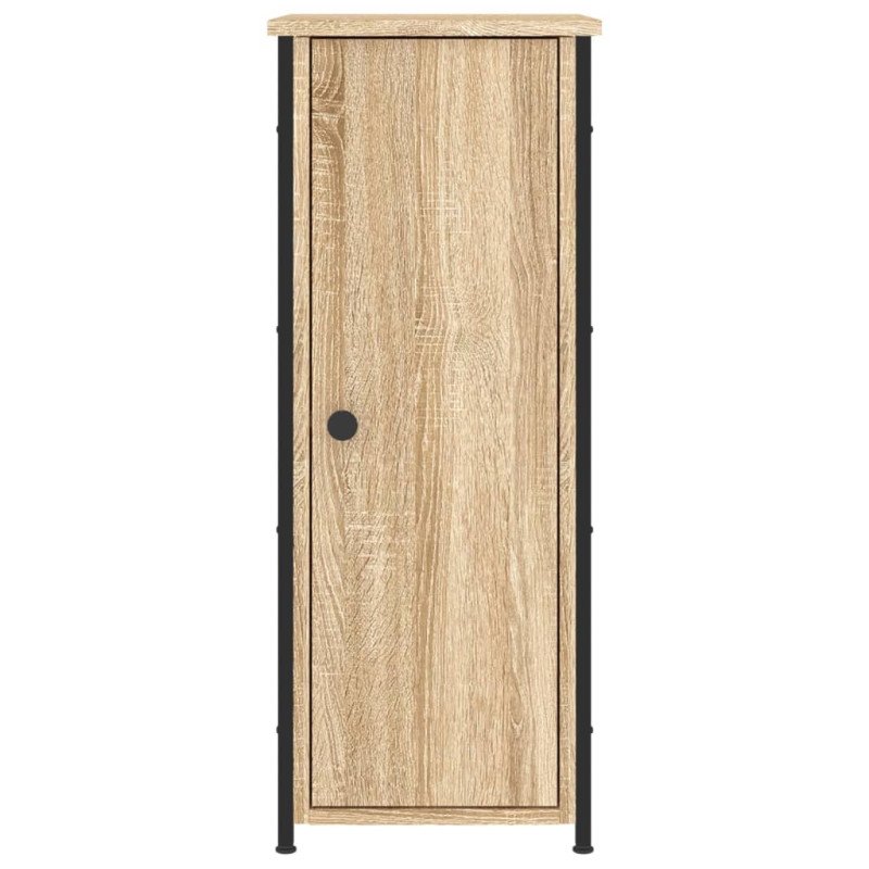 vidaXL Nočné stolíky 2 ks dub sonoma 32x42x80 cm kompozitné drevo