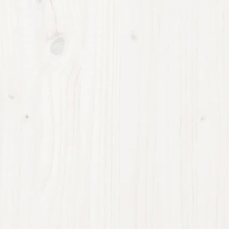 vidaXL Konferenčný stolík biely 100x50x40 cm borovicový masív