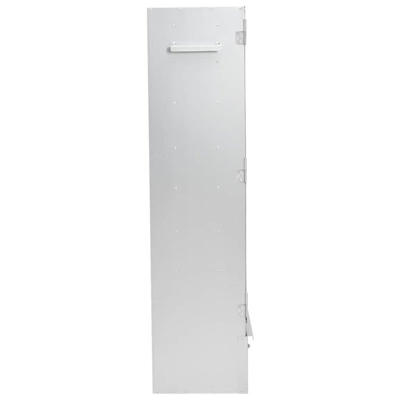 vidaXL Grilovacia udiareň so štiepkou 44,5x29x110cm pozinkovaná oceľ