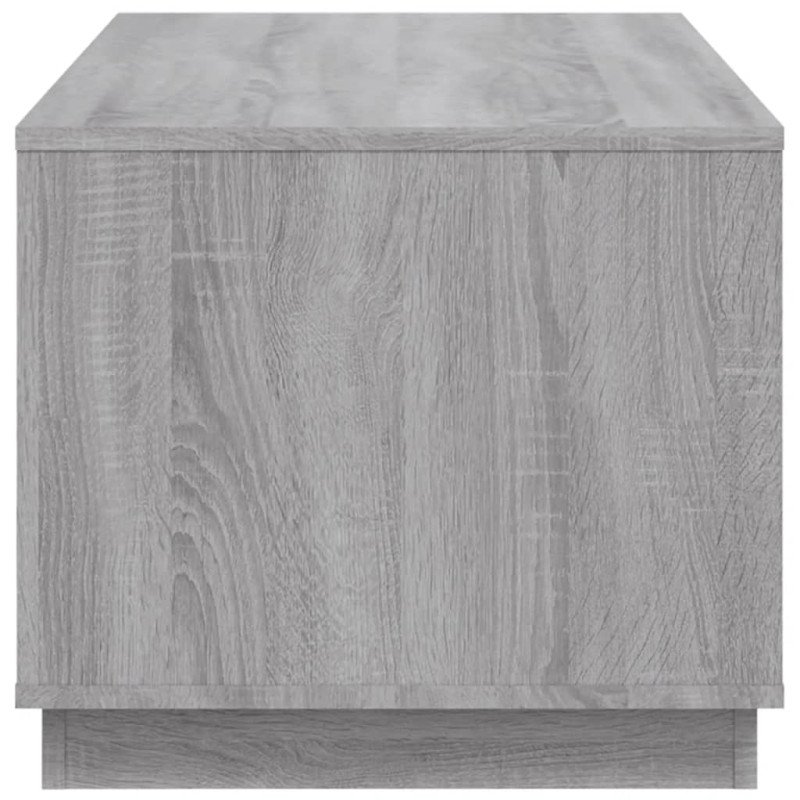 vidaXL Konferenčný stolík sivý sonoma 102x50x44 spracované drevo