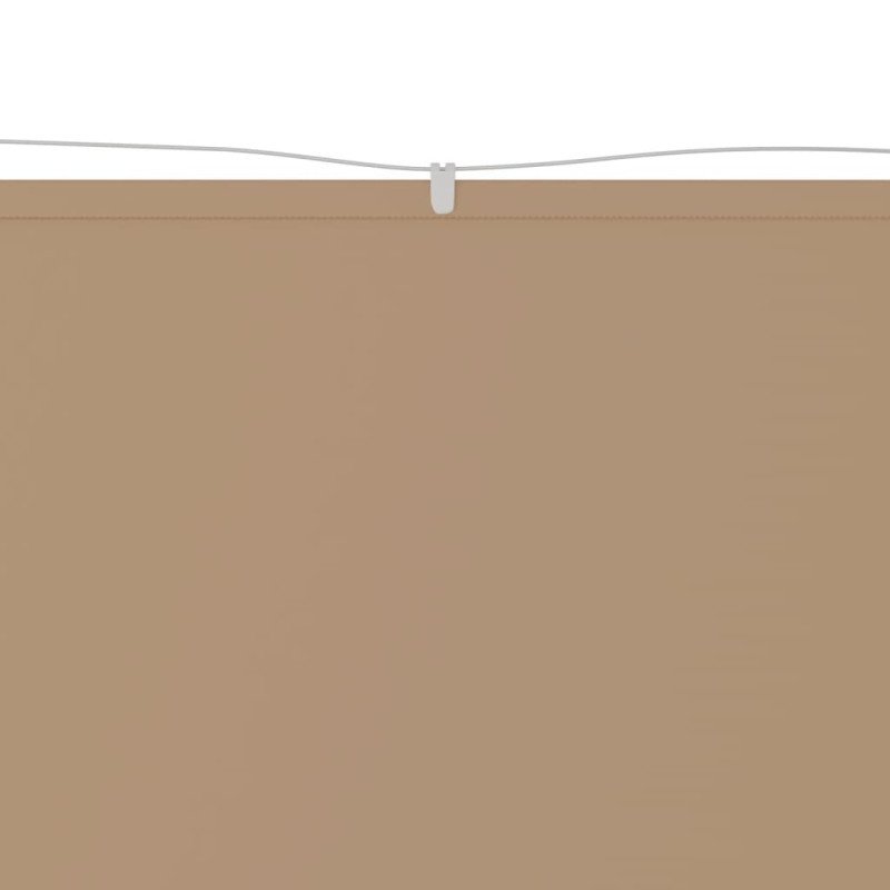vidaXL Vertikálna markíza sivohnedá 60x1200 cm oxfordská látka