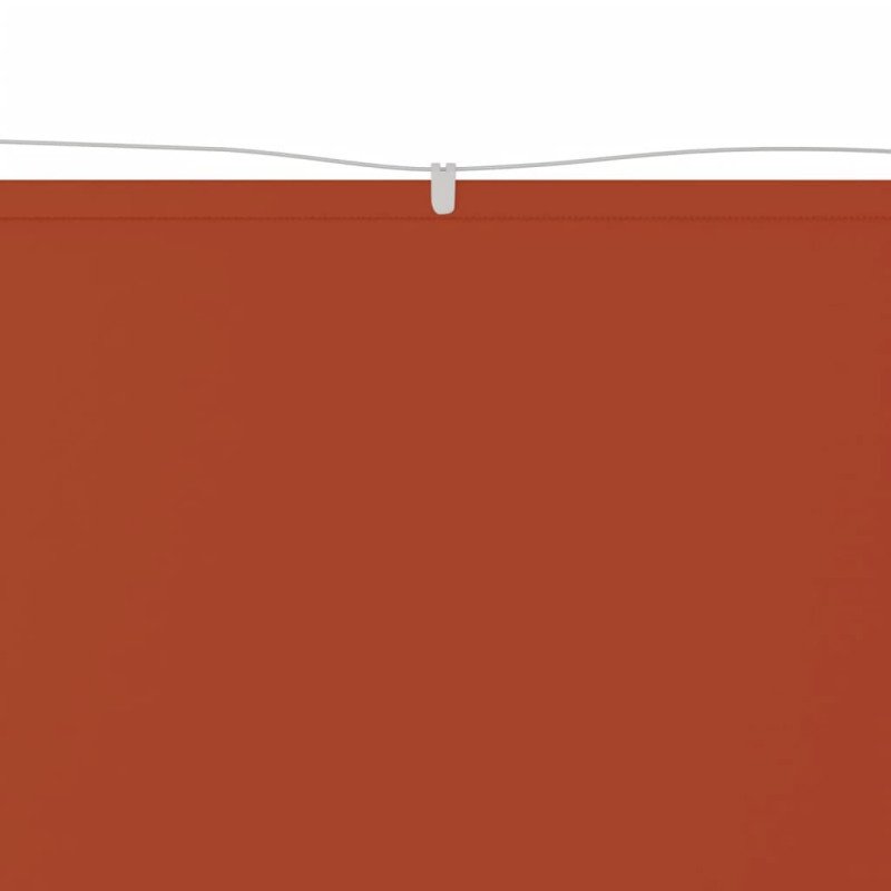 vidaXL Vertikálna markíza terakotová 60x360 cm oxfordská látka