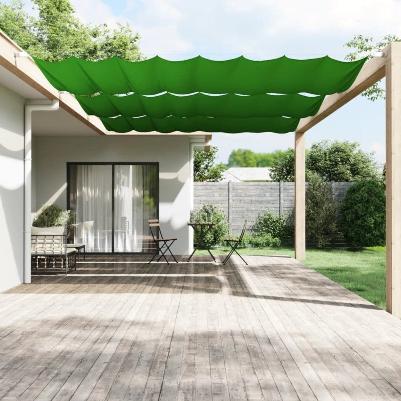 vidaXL Vertikálna markíza bledozelená 200x360 cm oxfordská látka