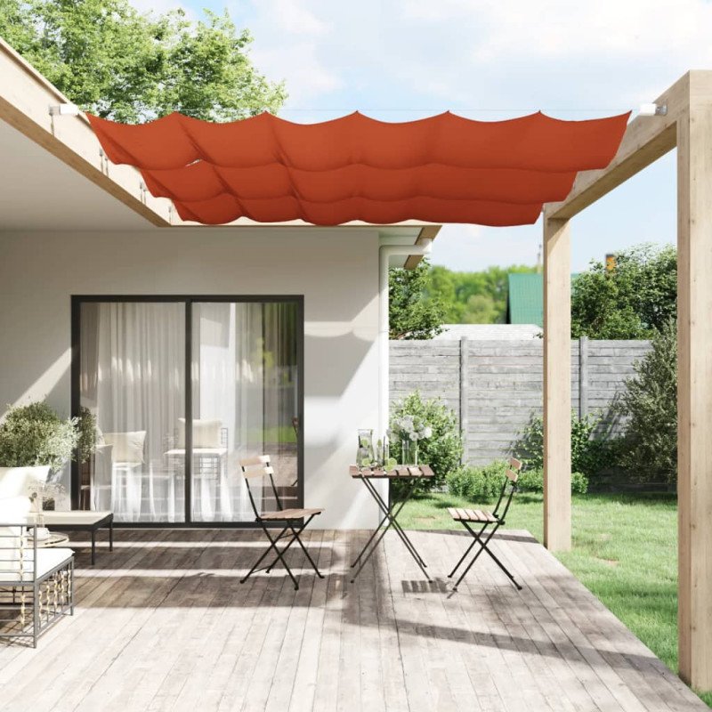 vidaXL Vertikálna markíza terakotová 100x270 cm oxfordská látka