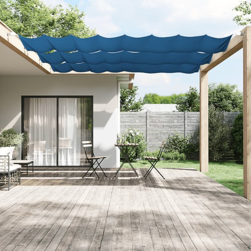 vidaXL Vertikálna markíza modrá 100x800 cm oxfordská látka