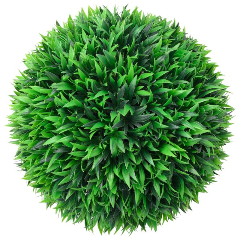 vidaXL Umelý krušpán v tvare gule 2 ks 47 cm