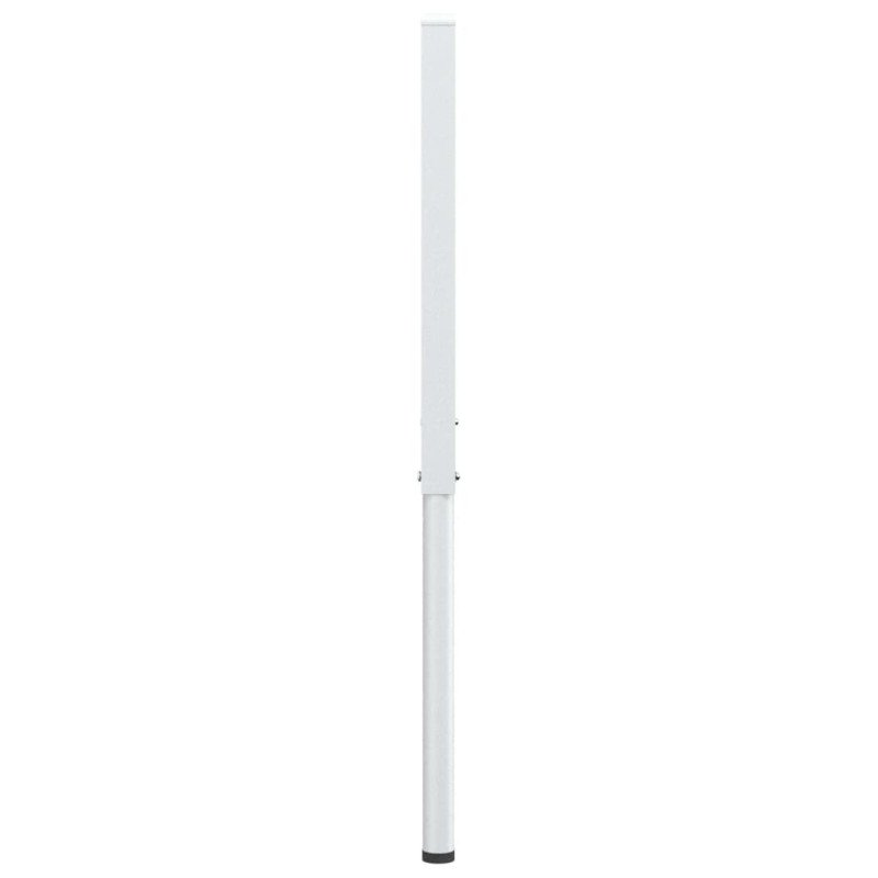 vidaXL Rámy na pracovné stoly 2 ks kovové 55x(69x95,5) cm sivé
