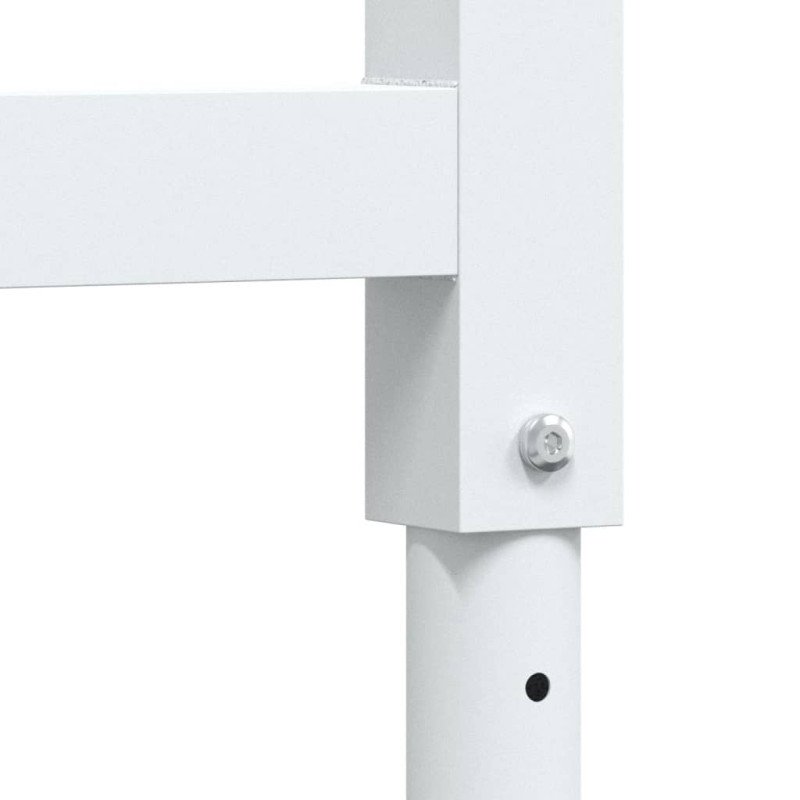 vidaXL Rámy na pracovné stoly 2 ks kovové 55x(69x95,5) cm sivé