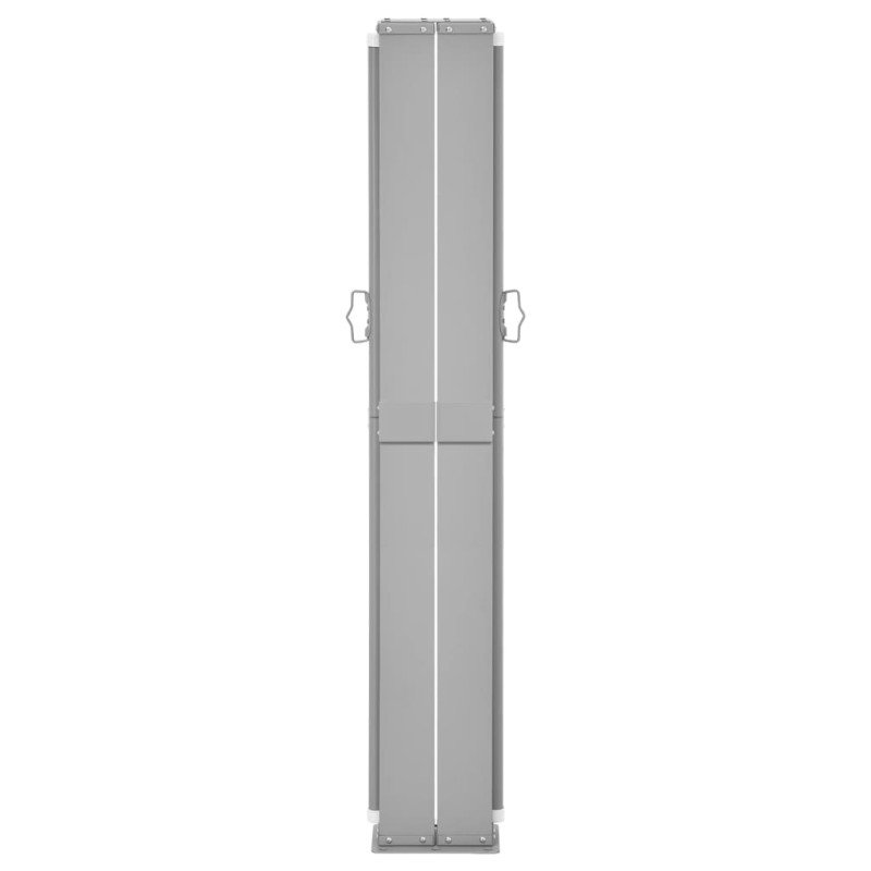 vidaXL Zaťahovacia bočná markíza na terasu 140x1200 cm, hnedá