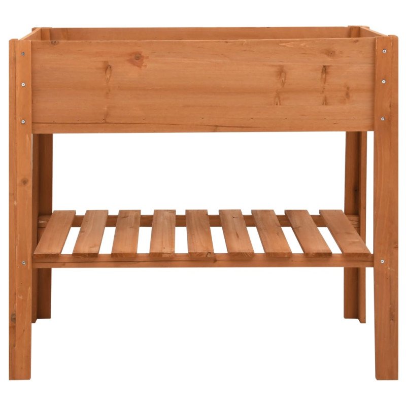 vidaXL Stojan na kvety 88x43x80 cm jedľové drevo