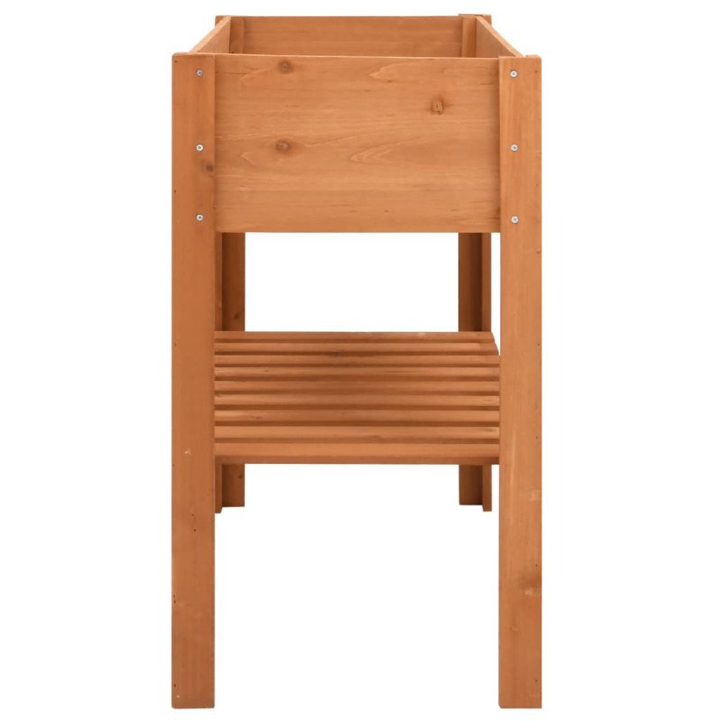 vidaXL Stojan na kvety 88x43x80 cm jedľové drevo
