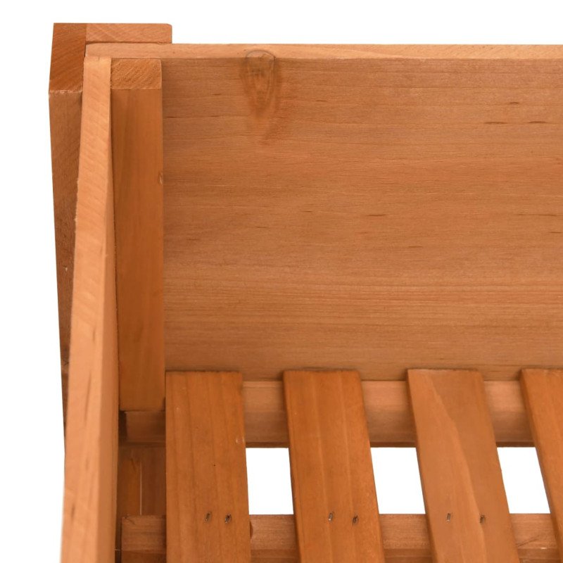 vidaXL Stojan na kvety 88x43x80 cm jedľové drevo