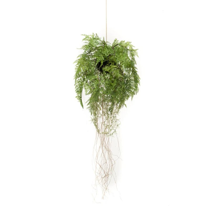 Emerald Umelá závesná papraď s koreňmi 35 cm  