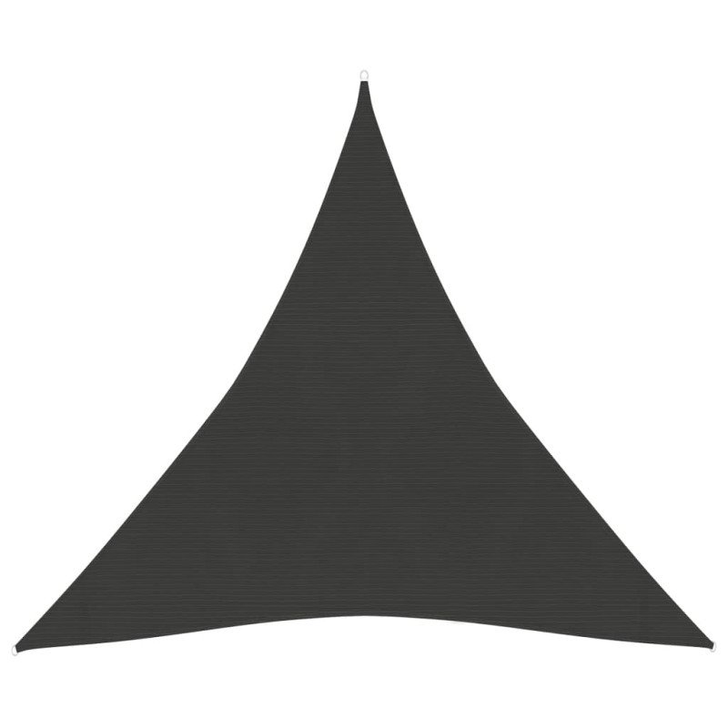 vidaXL Tieniaca plachta 160 g/m antracitová 3x3x3 m HDPE