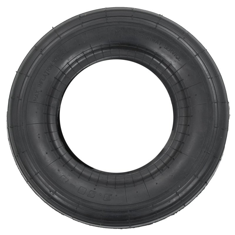 vidaXL Pneumatika pre fúrik 3.50x8 4 PR guma 