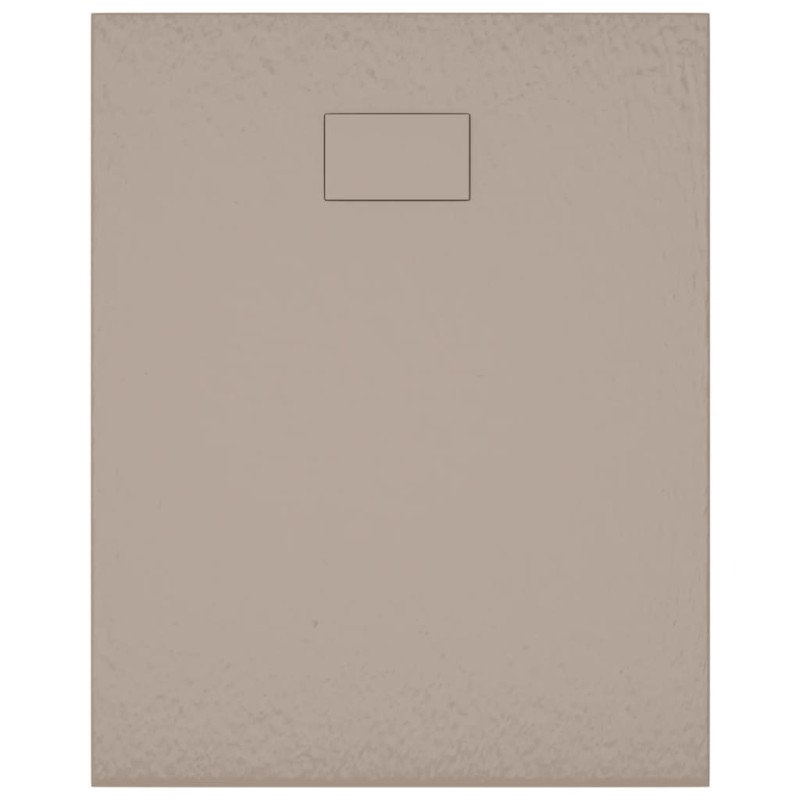 vidaXL Sprchová vanička SMC hnedá 100x80 cm