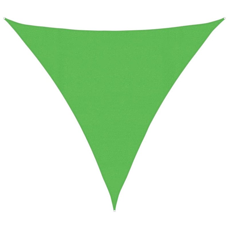 vidaXL Tieniaca plachta 160 g/m² bledozelená 4,5x4,5x4,5 m HDPE
