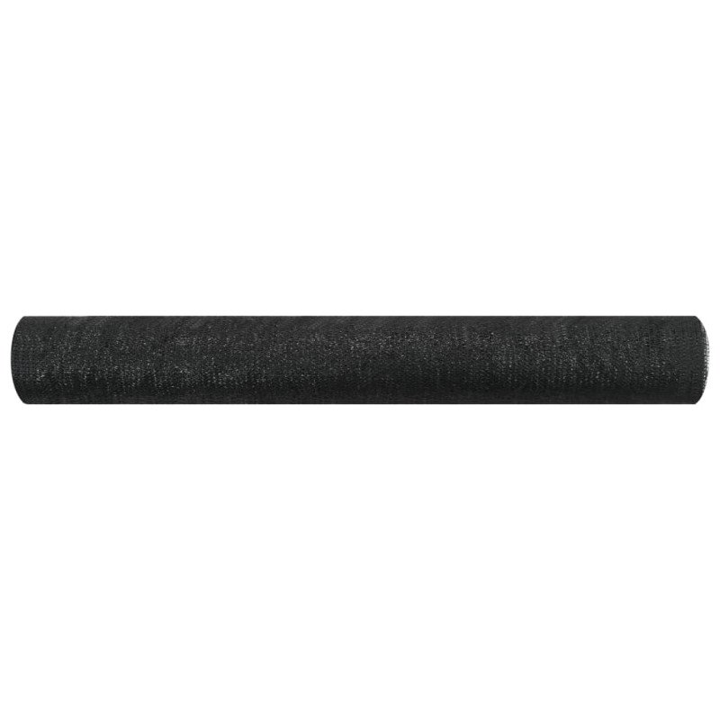 vidaXL Tieniaca sieť čierna 1,2x50 m HDPE 75 g/m² 