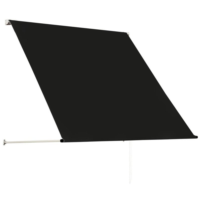vidaXL Zaťahovacia markíza 100x150 cm antracitová