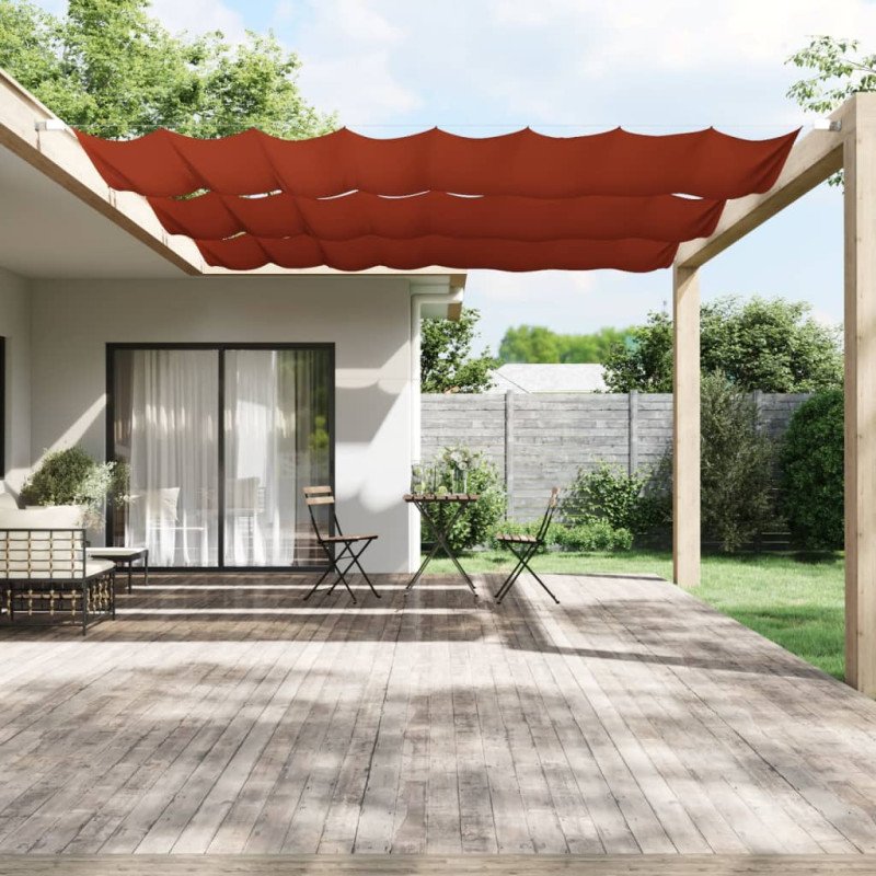 vidaXL Vertikálna markíza terakotová 180x1900 cm oxfordská látka