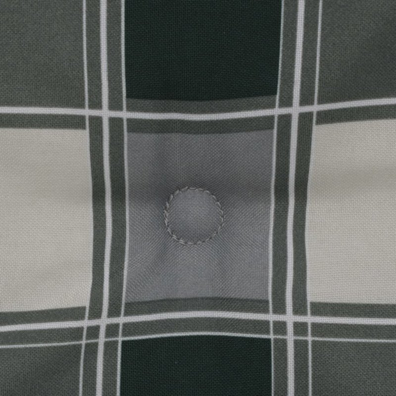 vidaXL Podložky na záhradné stoličky, potlač 2 ks, farebné 120x50x3 cm