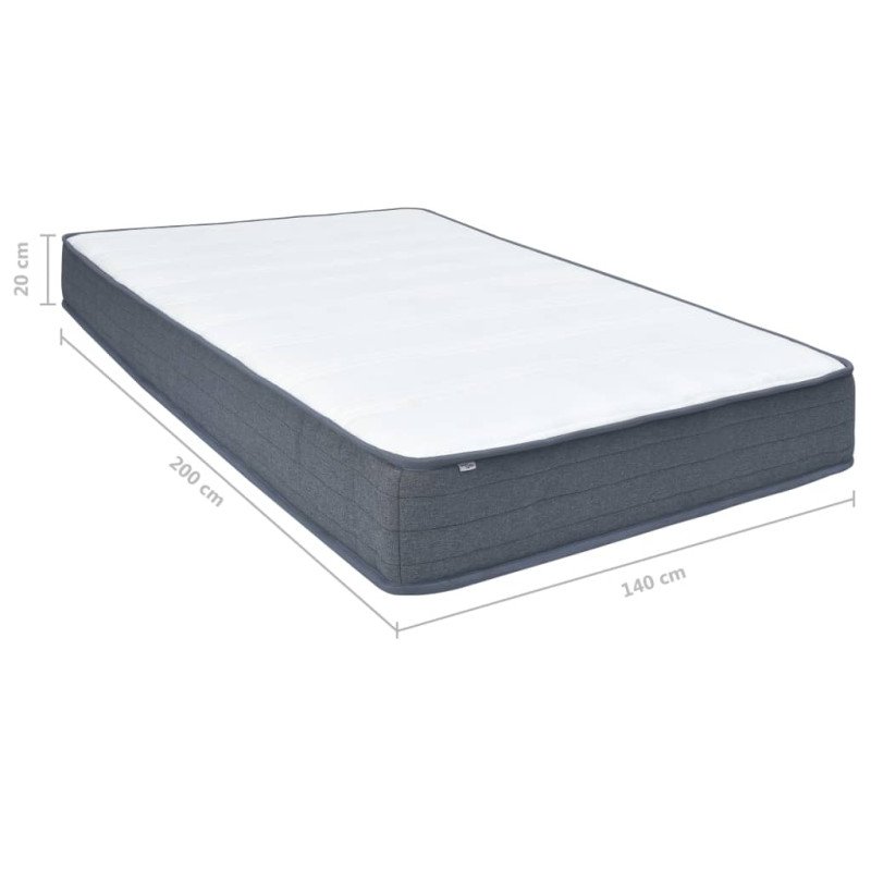 vidaXL Matrac na posteľ boxspring 200x140x20 cm