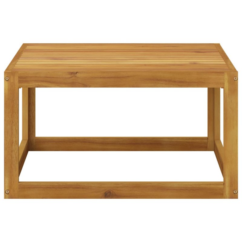 vidaXL Konferenčný stolík 68x68x29 cm akáciový masív