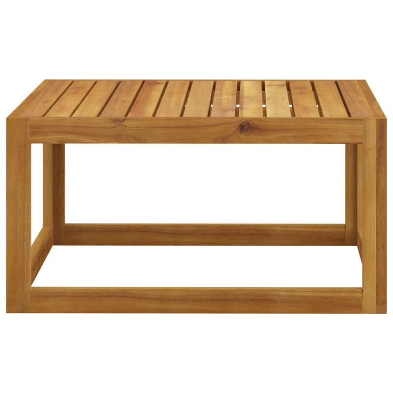 vidaXL Konferenčný stolík 68x68x29 cm akáciový masív