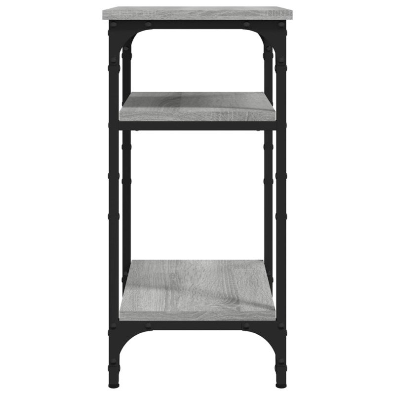 vidaXL Bočný stolík sivý sonoma 35x30x60 cm spracované drevo