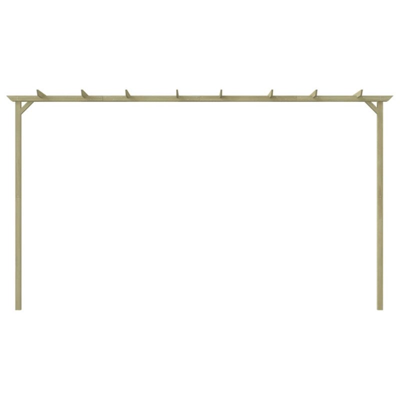 vidaXL Záhradná pergola, impregnovaná borovica 360x200x60 cm