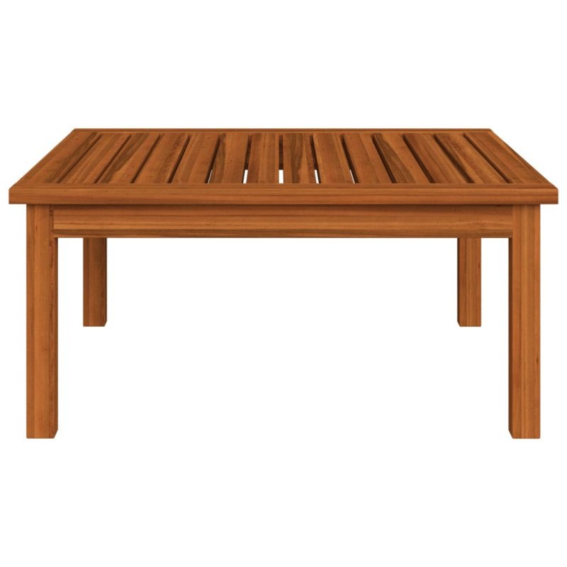 vidaXL Záhradný konferenčný stôl 63x63x30 cm akáciový masív